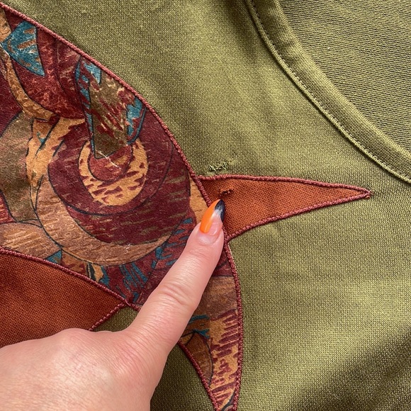 Cape Cod Sportswear Vintage Two Piece Set Abstract Design Small/Medium - Picture 3 of 10